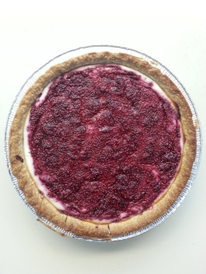 Raspberry Chia Jam Pie